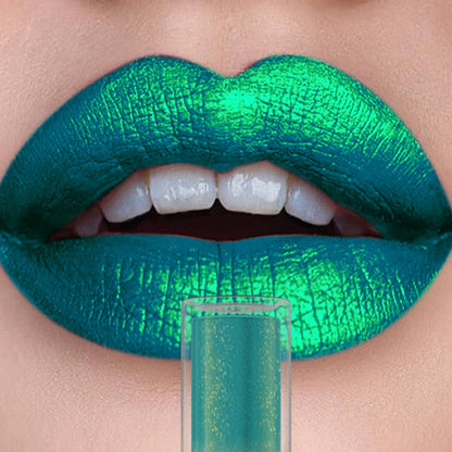 14 Colors Glitter Lip Glaze Hydrating Red Pink Metallic Lip Tint Highly Pigment Lip Gloss Korean Makeup for Women Cosmetics Gift