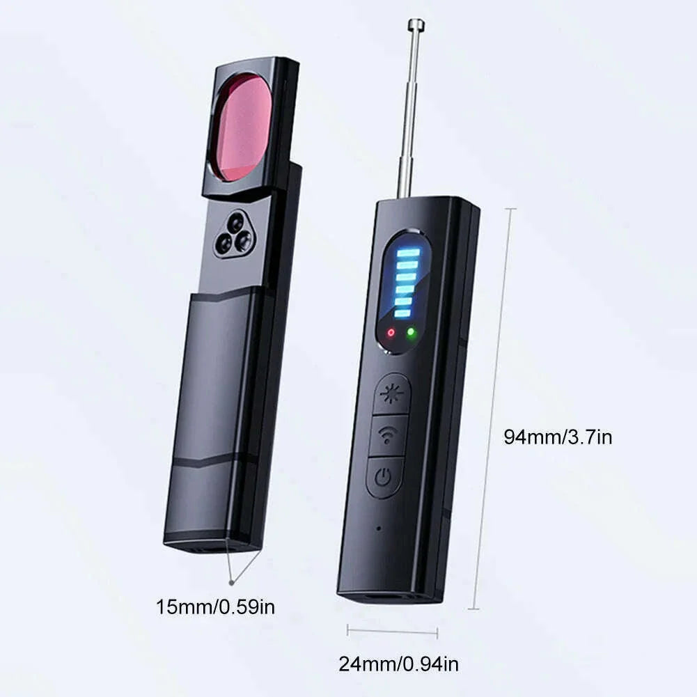 Hidden Camera Detector for Hidden Camera T15 Anti Spy Detector Professional GPS Wiretapping Search Devices Security Protection