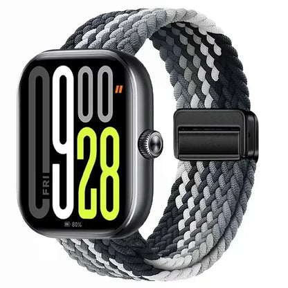Magnetic Braided Nylon Loop Band for Xiaomi Redmi Watch 6 5 4 Strap Adjustable Sport Replacement Correa Bracelet Mi Band...