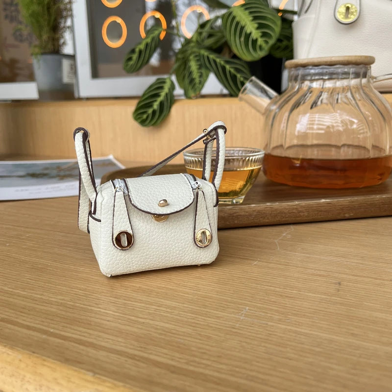 Mini Microfibre Leather Fashion Bag For Airpods Pro 2 4 3 2 1 Galaxy Buds Xiaomi Headphone case Can hold other small items