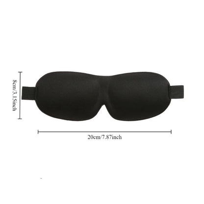 3D Sleep Mask Blindfold Sleeping Aid Soft Memory Foam Eye mask for Sleeping Travel Blockout Light Slaapmasker Eye Cover