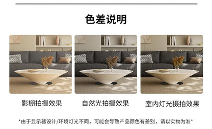 Simple Minimalist Coffee Table Unique Aesthetic Service Writing Coffee Table Decoration Modern Mesa Auxiliar Home Furniture - Kimlud