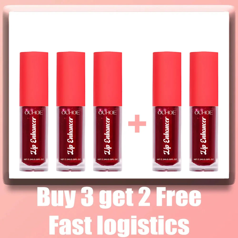 Lip Booster Plumping Serum Oil Hyaluronic Acid Moisturising Sexy Plumping Enhancer Stimulant Free Brightening Lightening...
