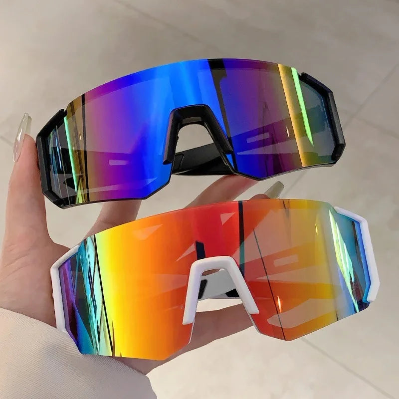 Outdoor Sport Goggle Women Sunglasses for Riding Mountain Bikes Windproof UV Resistant Sun Glasses Punk Protection...