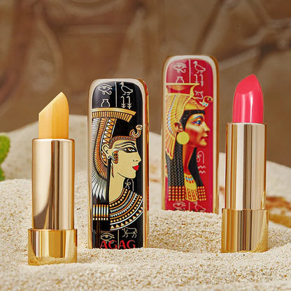 AGAG Warm Change Lipstick Lip Balm Female Moisturising And Nourishing Make Up Korean Lip Stick - Kimlud