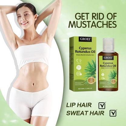 Hair Growth Inhibitor Gel Painless Depilatory - For underarms, legs & arms with skin-friendly base oils. Beauty skincare...