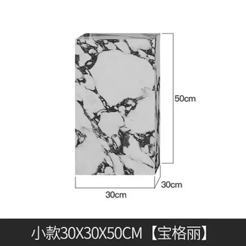 Bedroom Marble Table Luxury White Unique Minimalist Sofa Side Table Square Aesthetic Mesas De Centro Para Sala Room Furniture - Kimlud