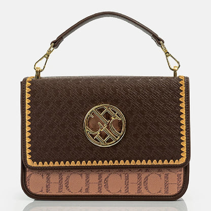 CH Solid Design Shoulder Bag Dark Letter Embossed Ladies Party Bag Exquisite Luxury Brand Fashion Design Handbag Classic...