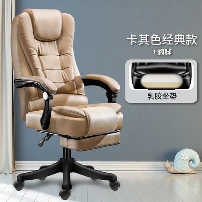 Acrylic Chair Fashionable White Gaming Chair on Wheels Desk Office Armchairs Pulley Homcom Chaise Pliable Living Room Chairs