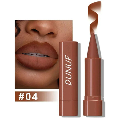 9 Colors Gradient Lip Liner Matte Black Brown Velvet Lipstick Waterproof Non Sticky Contouring Tint Lipliner Crayon Lip Makeup