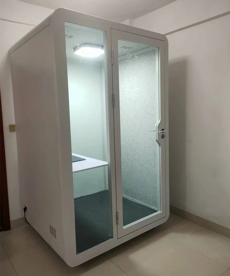 Wholesale Manufacturer Detachable Sound Insulation Silent Booth Freely Assemble For Independent Private Office Space