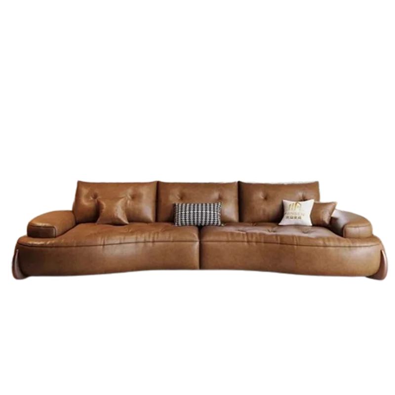 European U Shape Living Room Sofas Glamour Filler L Shape Modern Puffs Sofas Lounge Leather Couch Wohnzimmer Furniture...