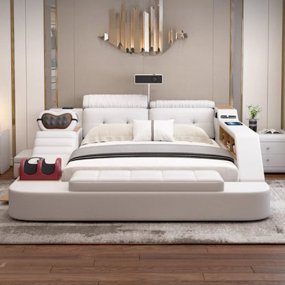 Unique Minimalist Beds Fancy Reading King Sleeping Dressers Beds Massage Smart Muebles Para Dormitorio Bedroom Furniture