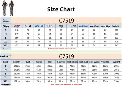 Sexy Printed Mesh Dress Set with Hotfix Rhinestones Long Sleeve Elegant Commute Style for Women Cross-Border Fashion