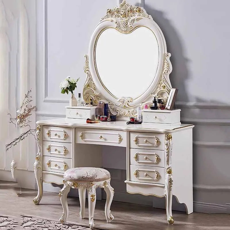 Modern Box Drawers Dresser Eithe Bedroom Girl Large Luxury White Dressing Table Makeup Living Room Comoda Pra Quarto...