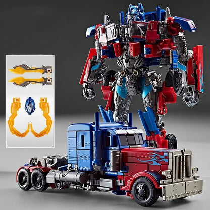 WEIJIANG 20cm New Transformation Toy Movie Version Anime Action Figures Cool Robot Car Model Children Kids Boy Gift In Stock