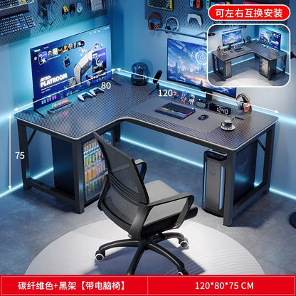 Study Storage Computer Desks Gaming Reading Pc Ergonomic Table Keyboard Notebook Accessories Mesas De Computador Home Furniture - Kimlud