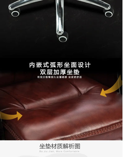 Accent Mobile Office Chairs Ergonomic Comfortable Adjust Recliner Office Chairs Computer Commerce Furniture Silla Oficina LLOC - Kimlud