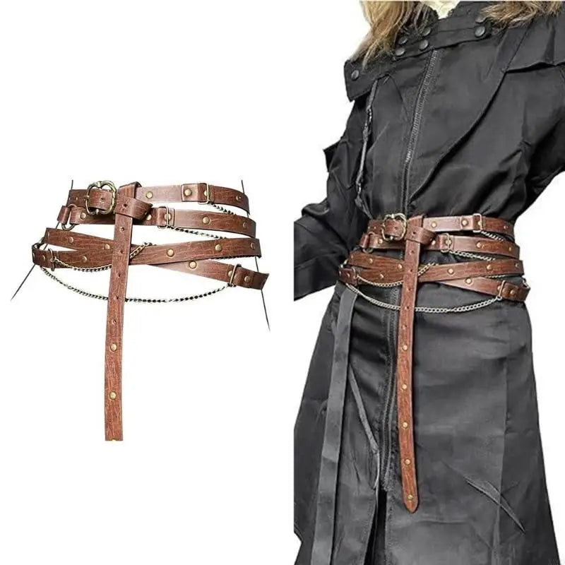 Stylish Women Thin Belt Multilayer Belt For Enhancing Everyday Outfit and Dress - Kimlud