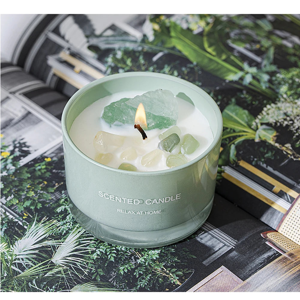 Scented Wax Candle Smokeless Aromatic Soybean Candles Aromatherapy Wedding Birthday Party Gift 2024 Christmas Home Decoration