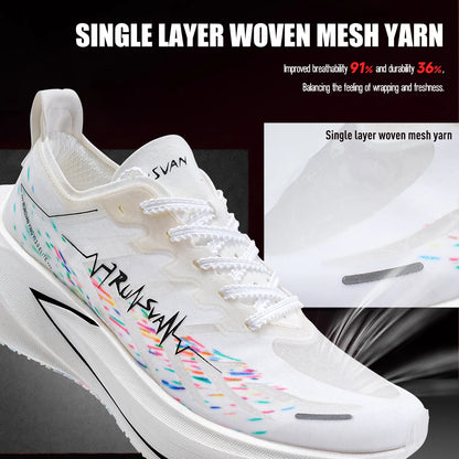 IRUNSVAN Carbon Plate Running Shoes with Cushioning and Rebound Suitable for Both Men and Women in Marathon Running 131