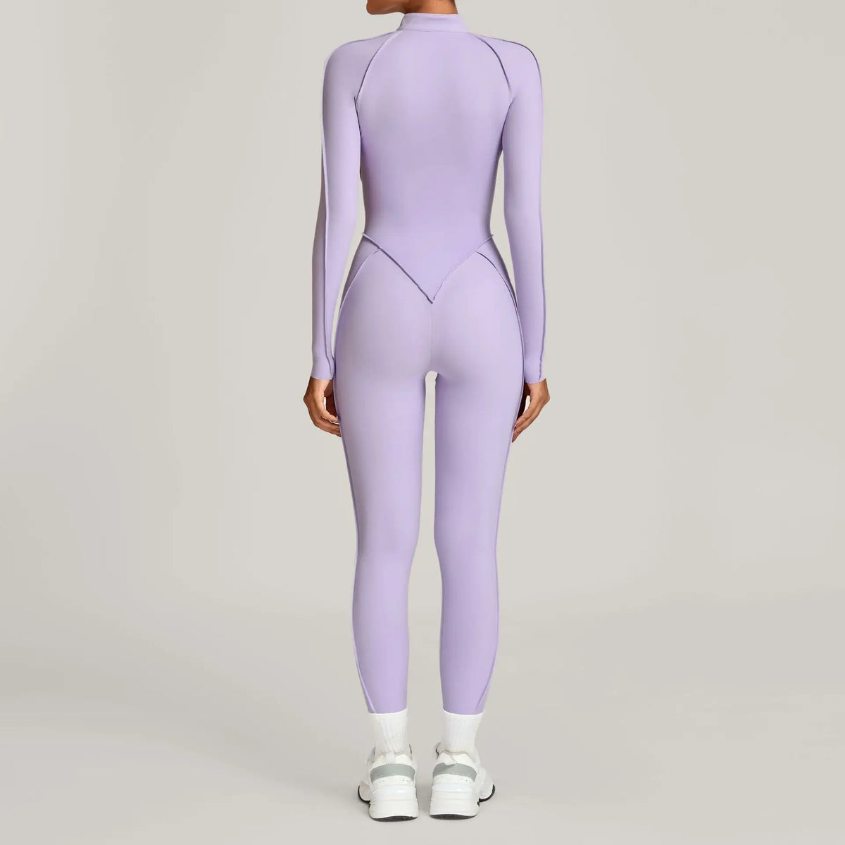 Three-dimensional Long Sleeve Zipper Sport Jumpsuit Women Sportswear One Pieces Gym Clothing Yoga Sets Female Fitness Overalls