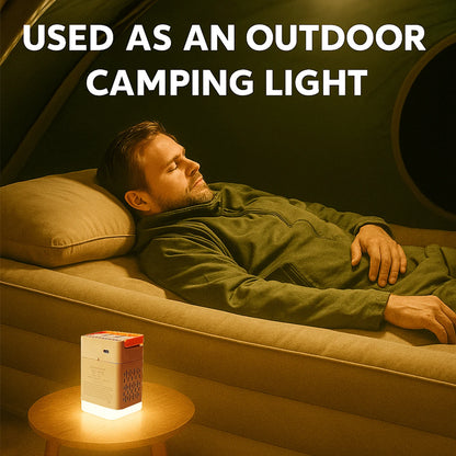 16i" Inflatable Queen Air Mattress with Built-in Pump, 200 * 150 * 40cm Portable Durable PVC Air Bed 150kg Max for Tent Camping - Kimlud