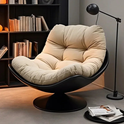 Modern Luxury Lounge Chair for Living Room Study Balcony Single Seat Swivel Leisure Chair Reading Lazy Sofa for Room...