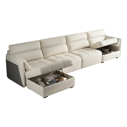 Multifunctional Storage Sofa Italian Light Luxury Designer Lounge Unusual Sofas Adult Comfortable Sillon Cama Trendy Furniture - Kimlud