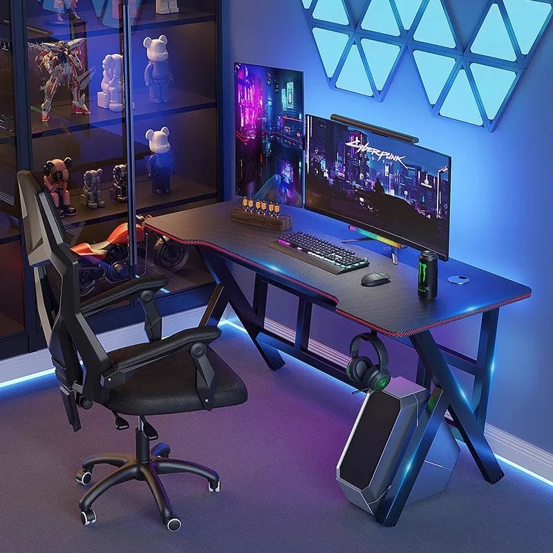 Desktop computer table Home use gaming table Bedroom table Simple desk Study Student desk - Kimlud