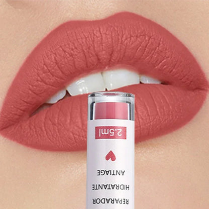 Rose Red Matte Liquid Lipstick Makeup Lip Glaze Moisturizing Waterproof Durable Lip Mud Non-stick Cup Lip Gloss Makeup...