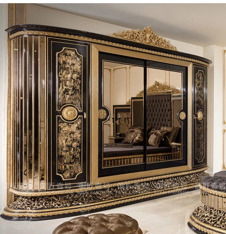 Apartment Solid Wood Bed Double Nordic Modern Princess European Bed Confortable High Quality Wedding Muebles Bedroom Furniture