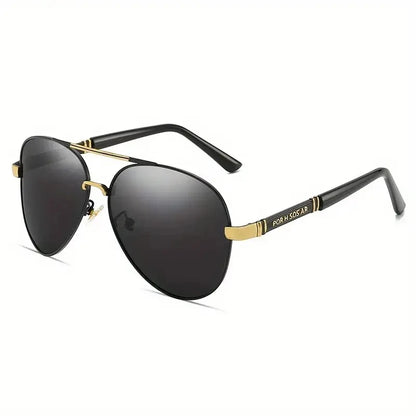Polarized Sunglasses Men Metail Frame Quality Sun Glasses Brand Design Male Glasses Fishing Driving Goggles UV400 |...