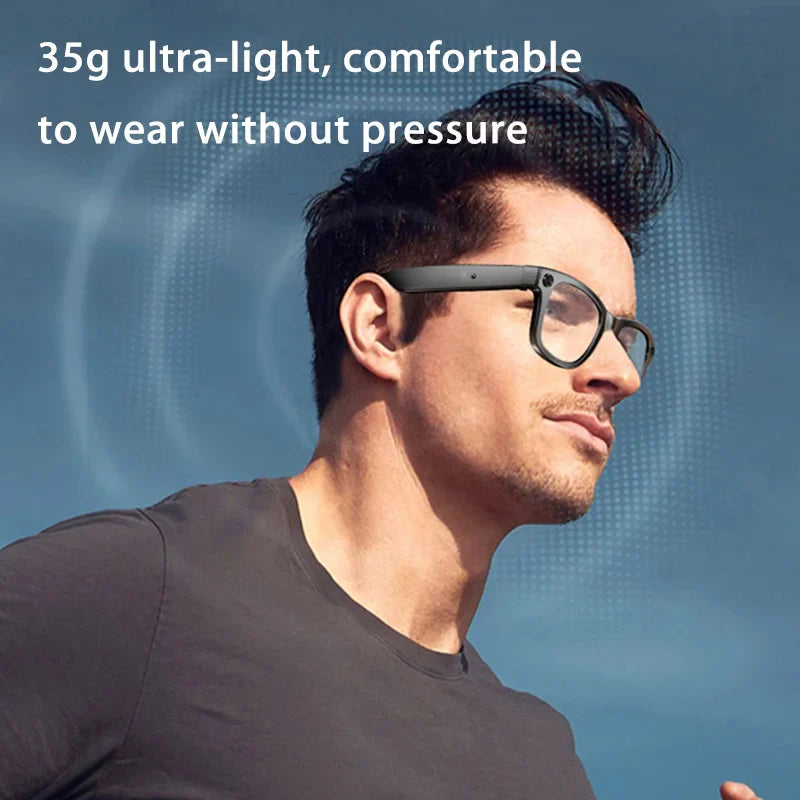 Xiaomi Smart Glasses Record Video AI Photo Recognition Answer Translation 260mAh Large Battery IP65 Waterproof Bluetooth Glasses