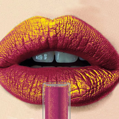 14 Colors Glitter Lip Glaze Hydrating Red Pink Metallic Lip Tint Highly Pigment Lip Gloss Korean Makeup for Women Cosmetics Gift