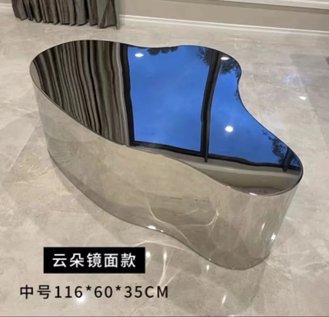 Metal Industrial Coffee Table Aesthetic Unique Minimalist Designer Side Table Modern Luxury Mesa Auxiliar Postmodern Furniture - Kimlud