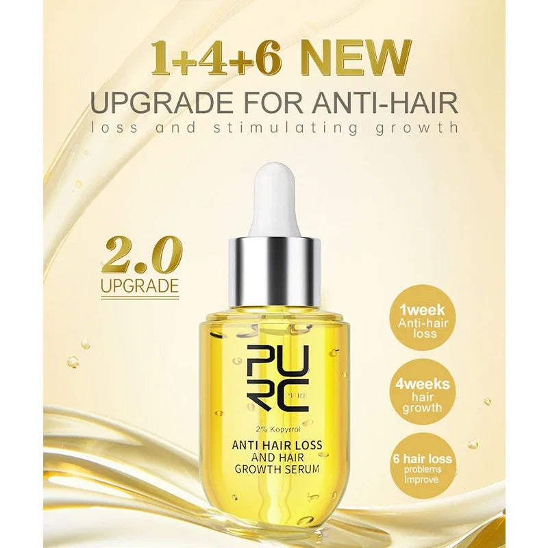 PURC Ginger Hair Care Essence To Promote Hair Growth Essence To Repair Dry Bifurcated Hair Oil Scalp Care for Both Men...