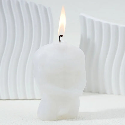 Male Styling Aromatherapy Candle Body Ornament Birthday Candles Aromatherapy Candle Gift m