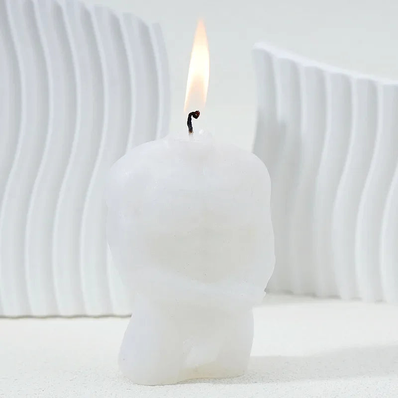 Male Styling Aromatherapy Candle Body Ornament Birthday Candles Aromatherapy Candle Gift m