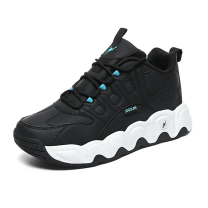 Jordan Grant Men's Shoes Versatile Thick Bottom Shock Absorption Heightening Student Wear-Resistant Dad Shoes Sporty Style - Kimlud