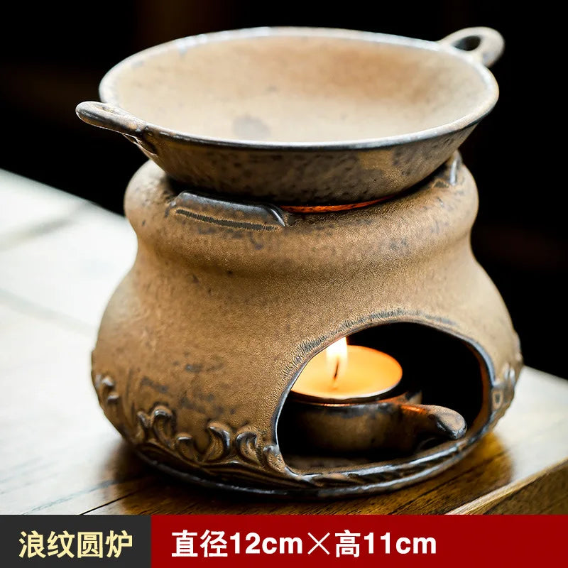 Home use candle warming tea waking tea deodorizing tea leaves fragrance warming tea heating insulation tea ceremony tea brewing