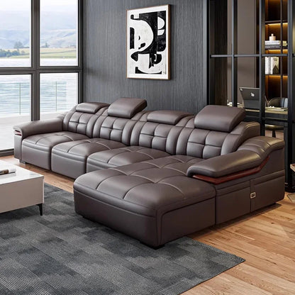 Sectional Minimalist Sofas Living Room Corner Luxury Modern High Quality Sofa Adult European Designer Sillon Cama Furniture - Kimlud