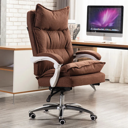 Office Modern Boss Chair Aesthetics High Quality Conference Luxury Nordic Executive Chair Rotatable Wheels Muebles...
