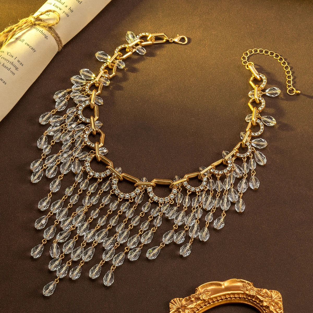 Vintage Second-Hand Necklace Made of Various Resin Beads in a Beach Vacation Style, an Accessory for Attending Banquets,...