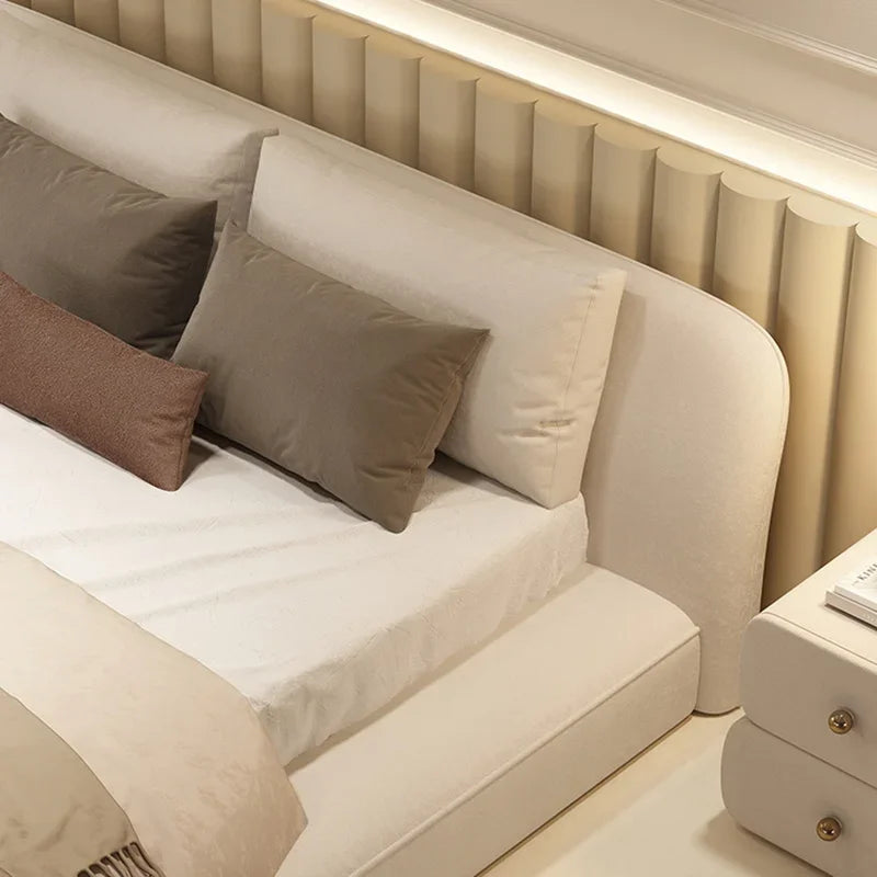 Queen Size Marriage Bed Modern Minimalist Multifunctional Bedroom Bed Storage Space Camas De Casal De Luxo Home...