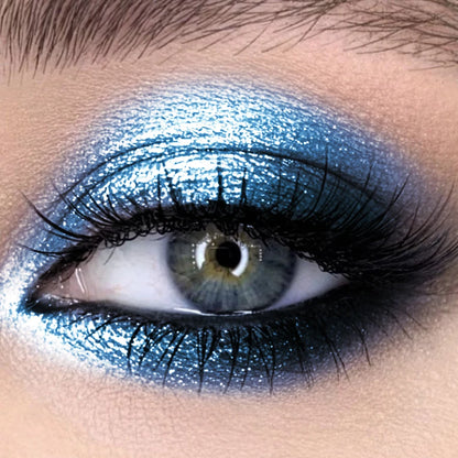 1pc Glitter Metallic Waterproof Liquid Eyeshadow Long-Lasting & Smudge-Proof Blue Pink Purple Korean Makeup Eye Shadow...