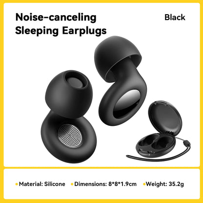 ESSAGER Noise Cancelling Ear Plugs for Sleeping Soft Silicone Sleep Earplugs Noise Reduction Earbuds for Sleep Work Study Travel - Kimlud