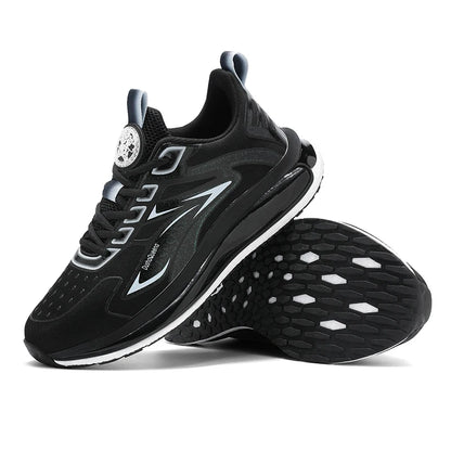 Outdoor Sneakers Couple Breathable Anti Slip Cushioning Road Running Shoes Men Jogging Sport Shoes Lightweight Mens Casual Shoes