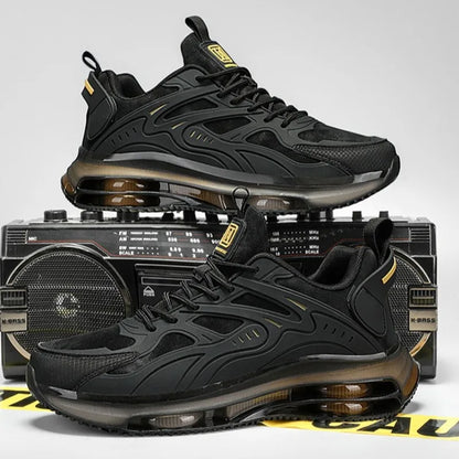 Men Breathable Mesh Air-cushion Running Sneakers Trendy Shock Absorb Training Shoes Men's Basketball Shoes Zapatillas De Deporte
