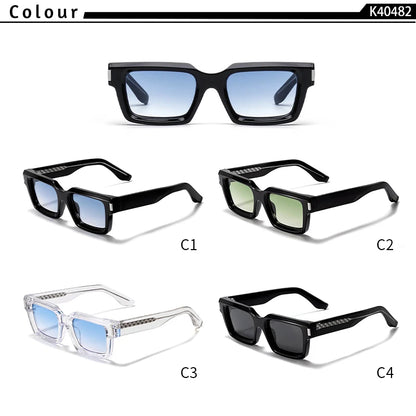 HBK Punk Vintage Square Men's Sunglasses Brand Design Small Frame Sun Glasses Party Travel Glasses Gift Ideal Choice - Kimlud